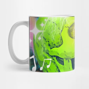 Rock On, Skull Graffiti Mug